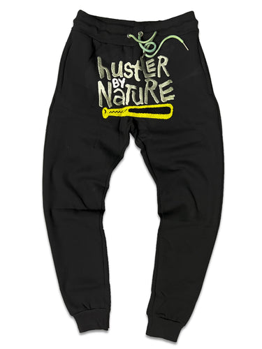 RETRO LABEL Hustler by Nature JOGGER (RETRO 5 JADE HORIZON)