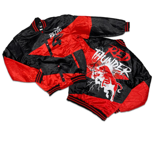 RETRO LABEL RED THUNDER JACKET (RETRO 4 RED THUNDER)
