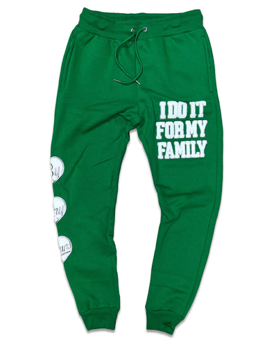 RETRO LABEL Family JOGGER (RETRO 2 LUCKY GREEN)