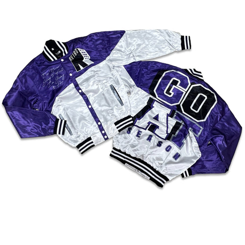RETRO LABEL Goat Season Satin JACKET (RETRO 3 DARK IRIS & 5 CONCORD)