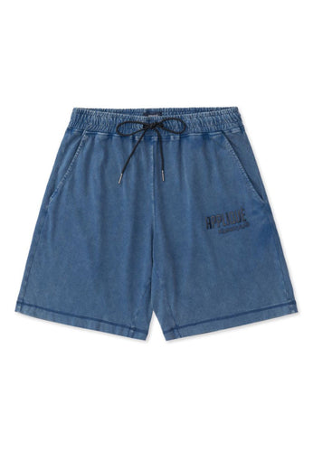 Alpha Style Drake Snow Wash Shorts (NVY)