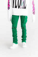 Load image into Gallery viewer, PHEELINGS NEVER LOOK BACK CARGO STACK DENIM (Green)