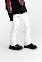 Load image into Gallery viewer, PHEELINGS NEVER LOOK BACK CARGO STACK DENIM (White)