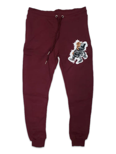RETRO LABEL SHOCKER JOGGER (RETRO 1 BORDEAUX)