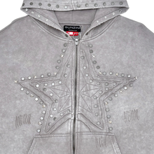 Load image into Gallery viewer, Gunzinii french terry hoodie set (Light Grey)