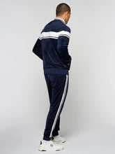 Load image into Gallery viewer, Sergio Tacchini DAMARINDO VELOUR TRACK JACKET AND TRACK PANT (MARITIME BLUE)