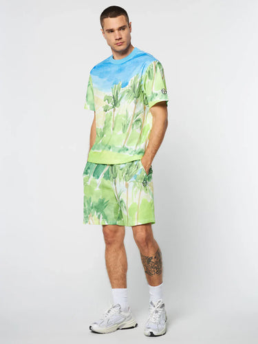 Sergio Tacchini SPAZIO SHIRT & SHORT (MULTI PRINT)