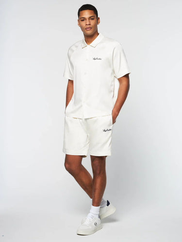 Sergio Tacchini GIORGIO LOUNGE SHIRT & SHORT(GARDENIA)