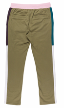 Load image into Gallery viewer, A Tiziano Charlie | Men&#39;s Color Blocked French Terry Pant (PALM)