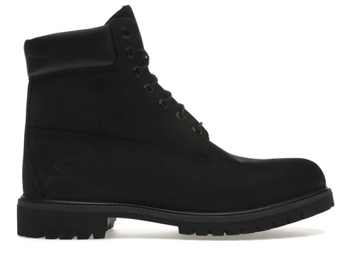 TIMBERLAND MEN'S 6-INCH BOOTS (Black Nubuck Premium)