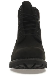 TIMBERLAND MEN'S 6-INCH BOOTS (Black Nubuck Premium)