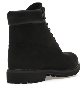 TIMBERLAND MEN'S 6-INCH BOOTS (Black Nubuck Premium)