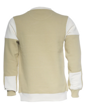 Load image into Gallery viewer, A TIZIANO Remy | Quilted Jacquard Color Block Sweater (Green)