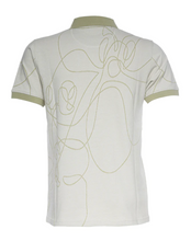 Load image into Gallery viewer, A TIZIANO Jacques | Jacquard Knit Polo (Green)