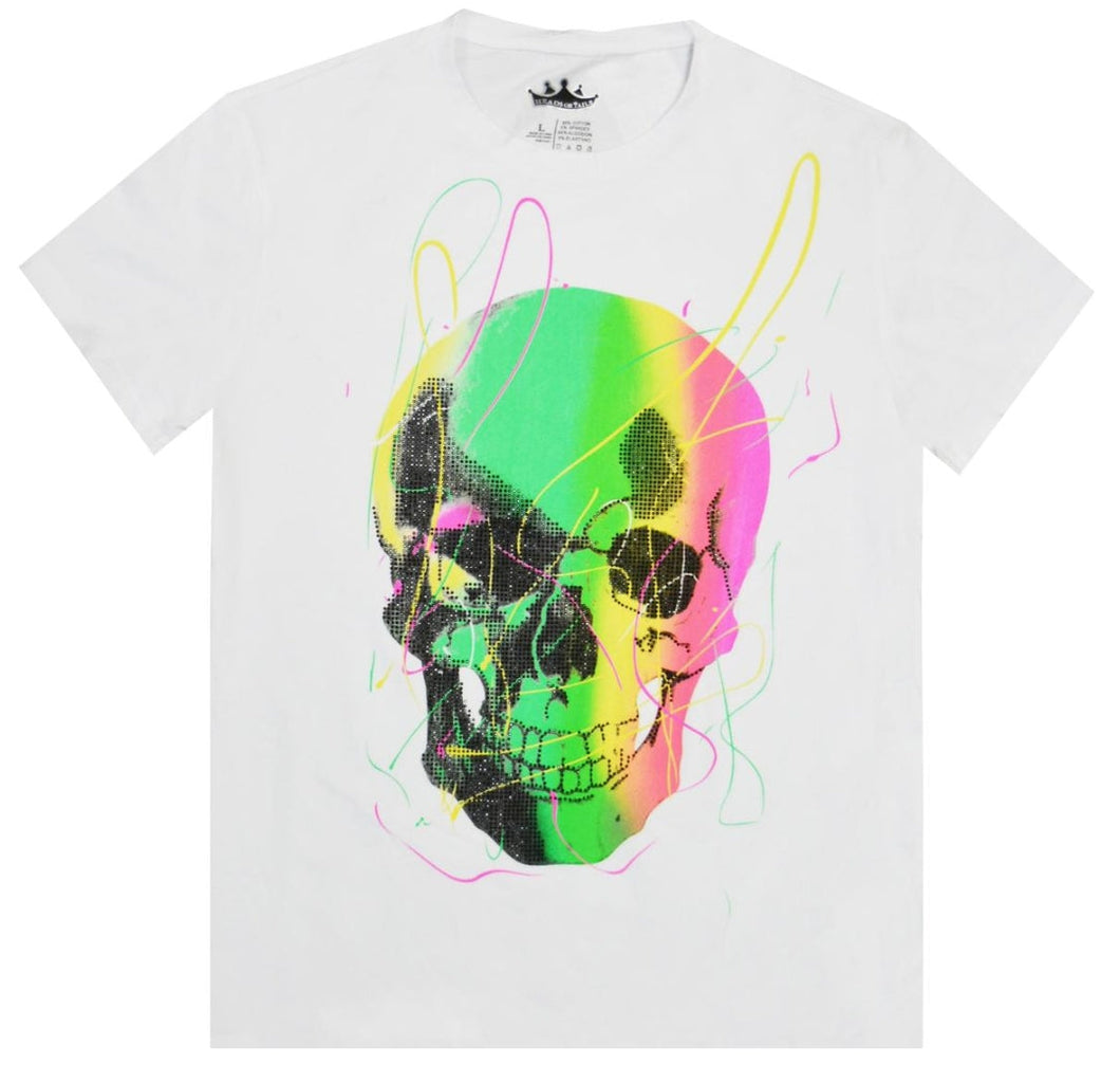XRAY Rainbow Skull (White)
