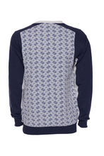 Load image into Gallery viewer, A TIZIANO Vance | Fancy Knit Crewneck (OMBRE BLUE)