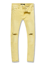 Load image into Gallery viewer, Jordan Craig Ross Atlanta Denim Jean (Pastel Yellow)