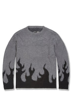 Load image into Gallery viewer, Jordan Craig Inferno Crewneck Sweater (Ebony)