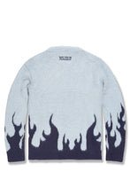 Load image into Gallery viewer, Jordan Craig Inferno Crewneck Sweater (Azure)
