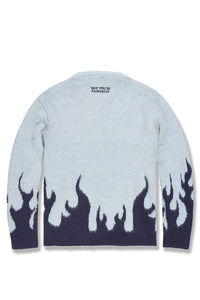 Jordan Craig Inferno Crewneck Sweater (Azure)