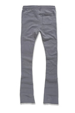 Load image into Gallery viewer, Jordan Craig Uptown Stacked Sweatpants (Charcoal)