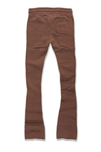 Load image into Gallery viewer, Jordan Craig Uptown Stacked Sweatpants (Chocolate)