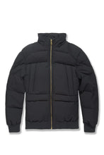 Load image into Gallery viewer, Jordan Craig Cross Bay Bomber Jacket (Black)