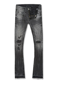 JORDAN CRAIG STACKED DENIM (BLACK SHADOW)