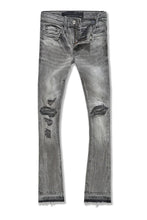 Load image into Gallery viewer, JORDAN CRAIG STACKED DENIM (SMOKED GREY)