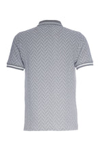 Load image into Gallery viewer, A TIZIANO Weston | Jacquard Knit Polo (Drizzle)