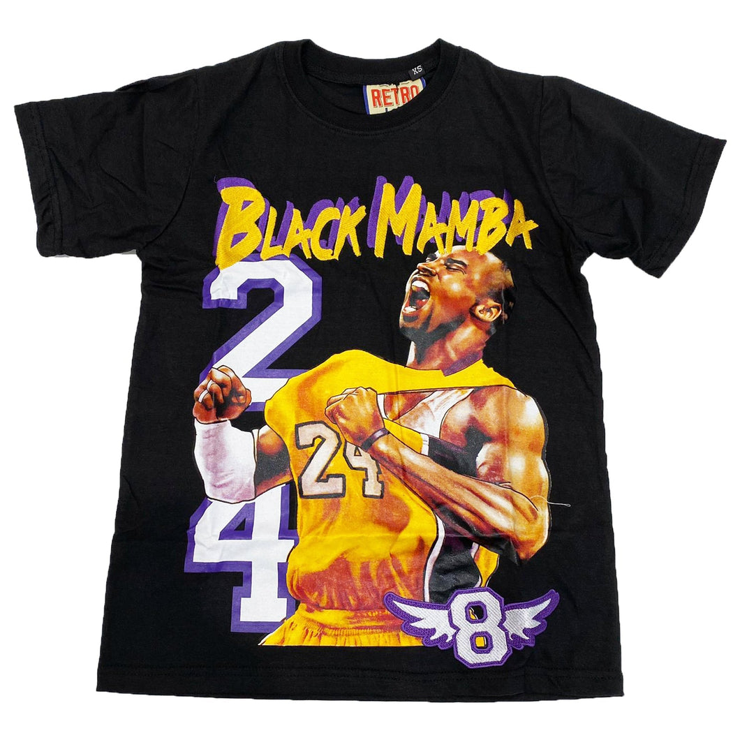 Retro Label Black Mamba Shirt (Black)