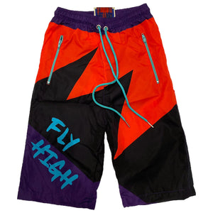 Retro Label Fly High Nylon Shorts (Retro 5 Top 3)