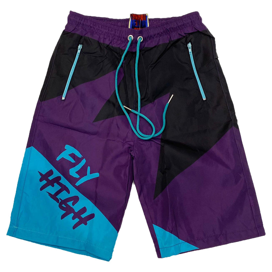 Retro Label Fly High Shorts (Retro 5 Grape)