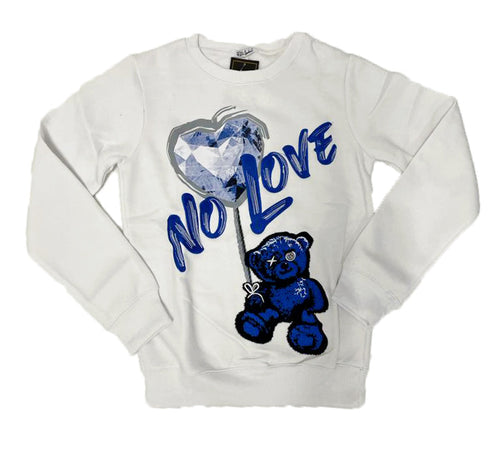 Retro Label No Love Crewneck (Retro 5 Stealth)