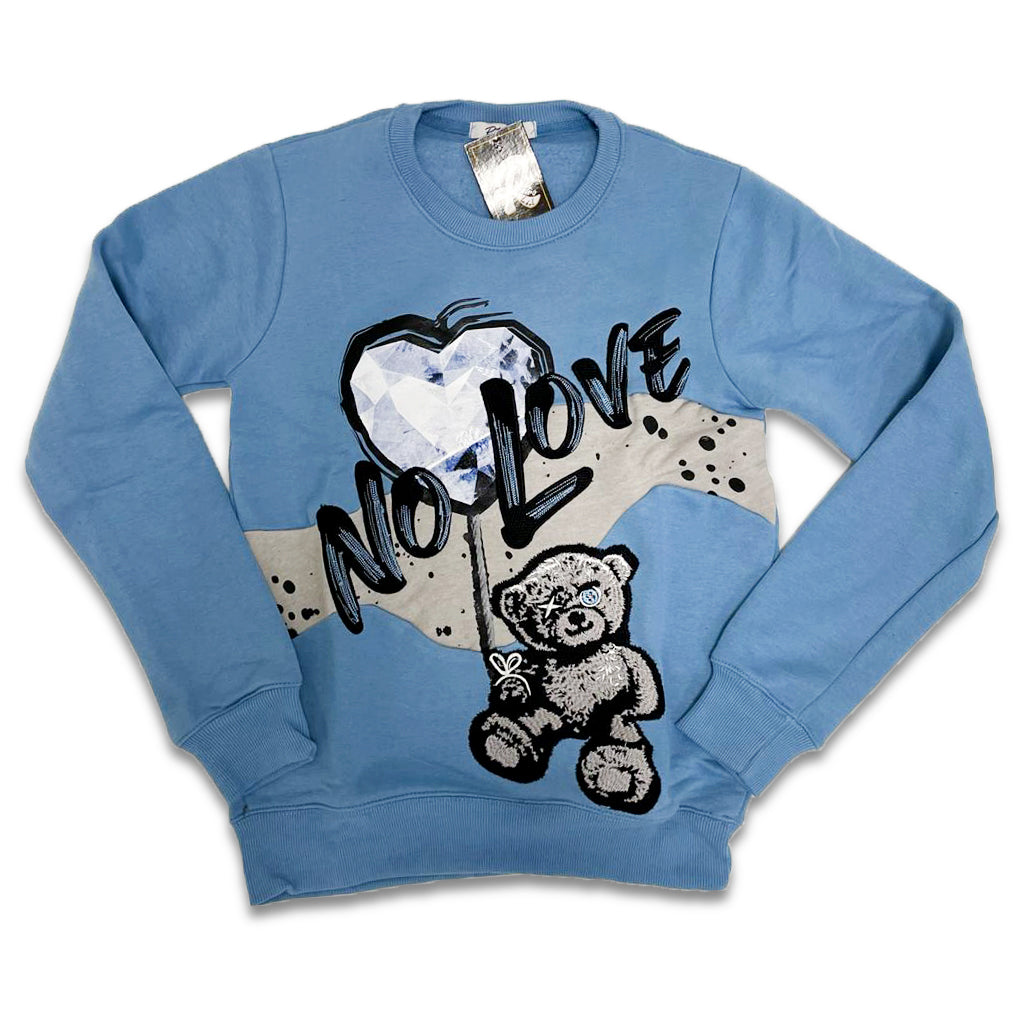 Retro Label No Love Crewneck (Retro 4 UNC)