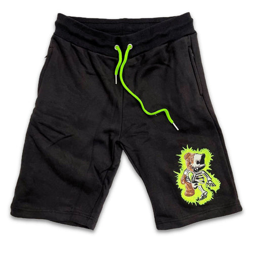 Retro Label Shocker Shorts (Retro 6 Electric Green)