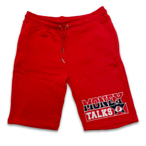 Retro Label Money Talks Shorts (4th of July)