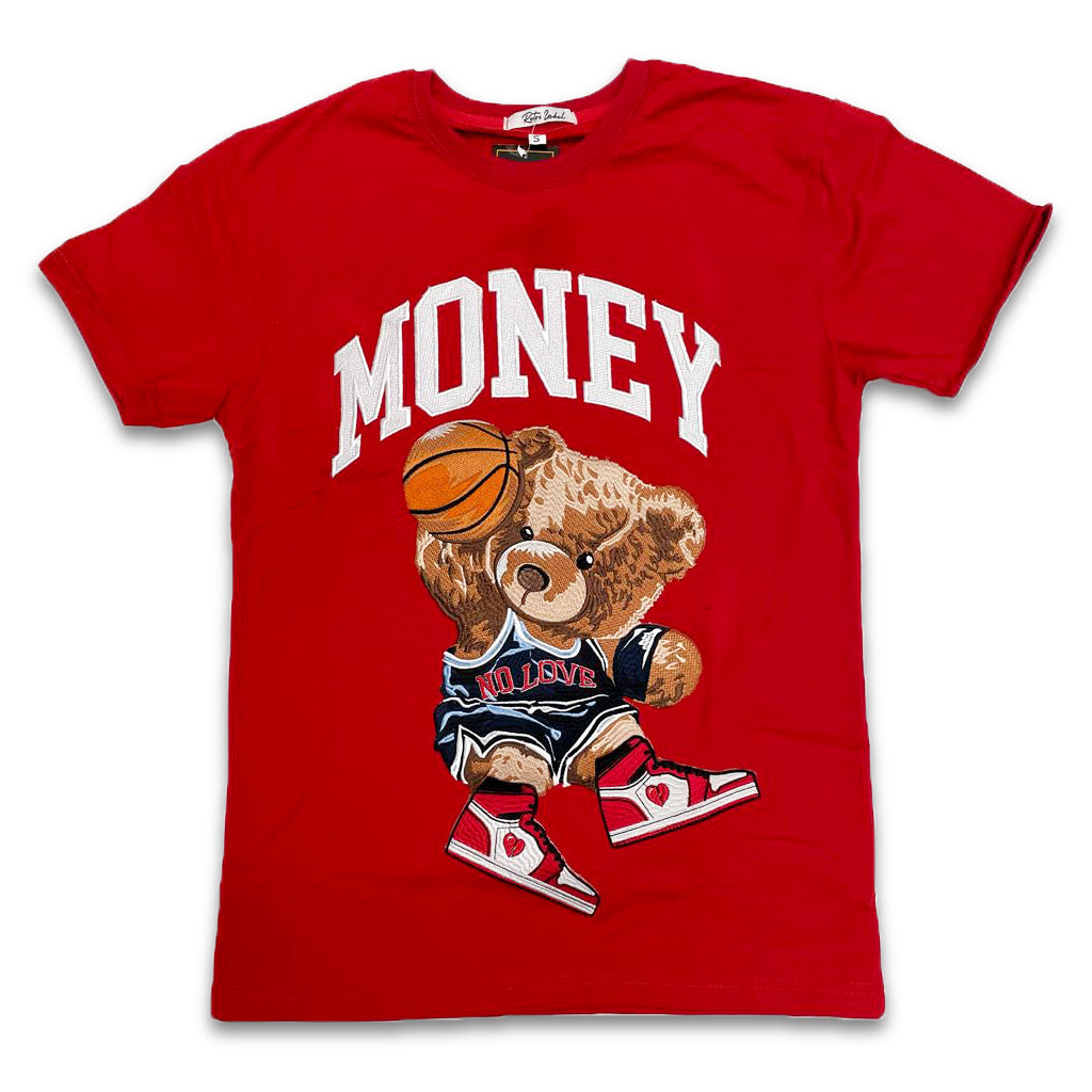 Retro Label Money Bear Shirt (4th of July)