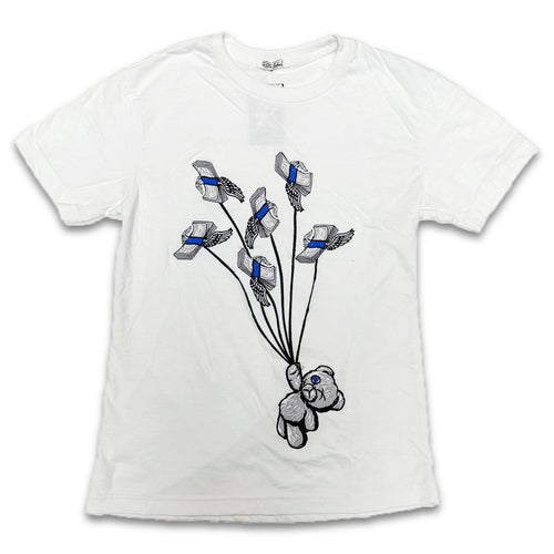 Retro Label Money Bear Shirt (Retro 1 KO Storm Blue)