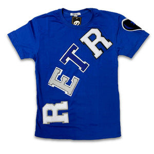 Retro Label Retro Shirt (Retro 1 KO Storm Blue)