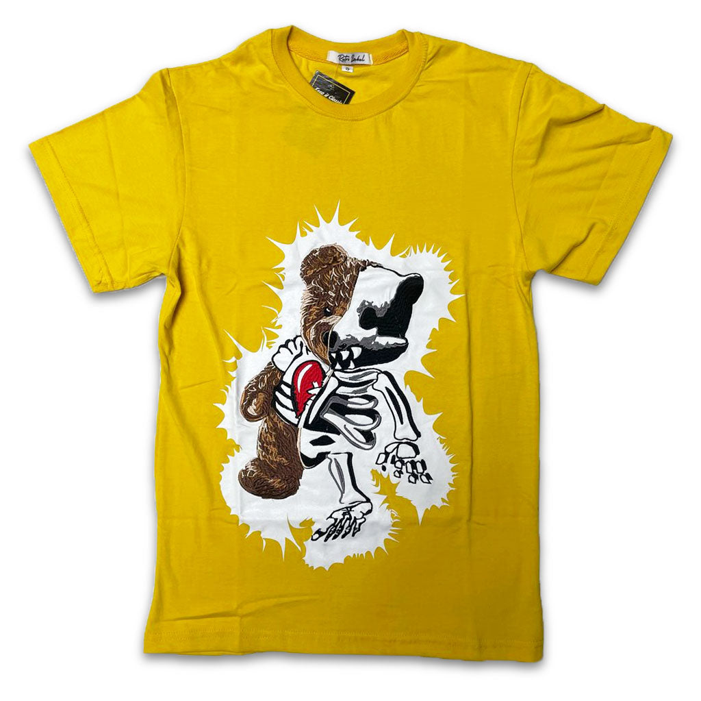 Retro Label Shocker Shirt (Retro 4 YELLOW THUNDER)