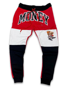 Retro Label Money Bear Joggers (Retro 11 Low IE Bred)