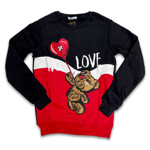 Retro Label No Love Crewneck (Retro 11 Low IE Bred)