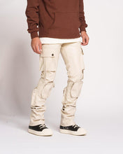 Load image into Gallery viewer, PHEELINGS NEVER LOOK BACK LEATHER CARGO STACK DENIM (NATURAL)