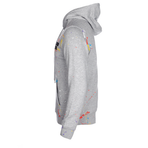 7th hvn paint splatter hoodie (GREY)