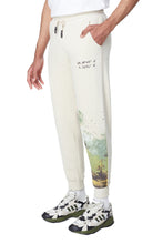 Load image into Gallery viewer, Eleven Paris KNIT ABSTRACT AOP JOGGER PANT (OATMEAL)