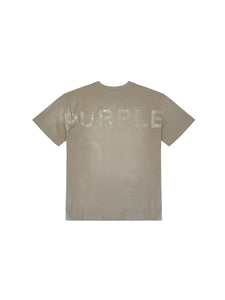 Purple Brand Textured Jersey Ss Tee (BROWN)