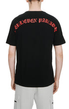 Load image into Gallery viewer, Eleven Paris Knit Short Sleeve Crewneck T-Shirt (JET BLACK)
