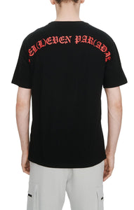 Eleven Paris Knit Short Sleeve Crewneck T-Shirt (JET BLACK)
