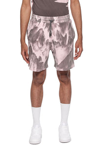 Eleven Paris Knit Marble Jogger Short (LIGHT LILAC MARBLE)